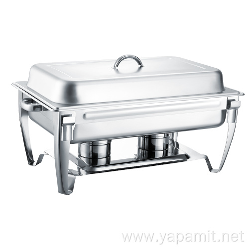 Stainless Steel Oblong Roll Chafing Dish